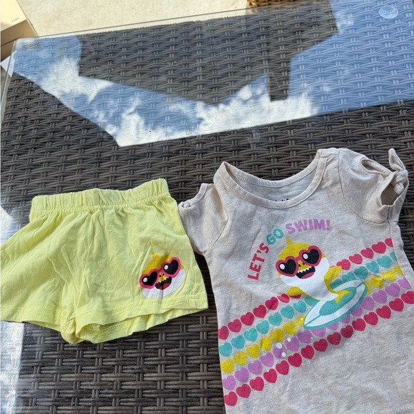 Floral Red and White Kids Pajamas - Picture 8 of 13